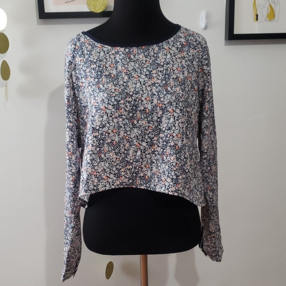 Flower Print Blouse